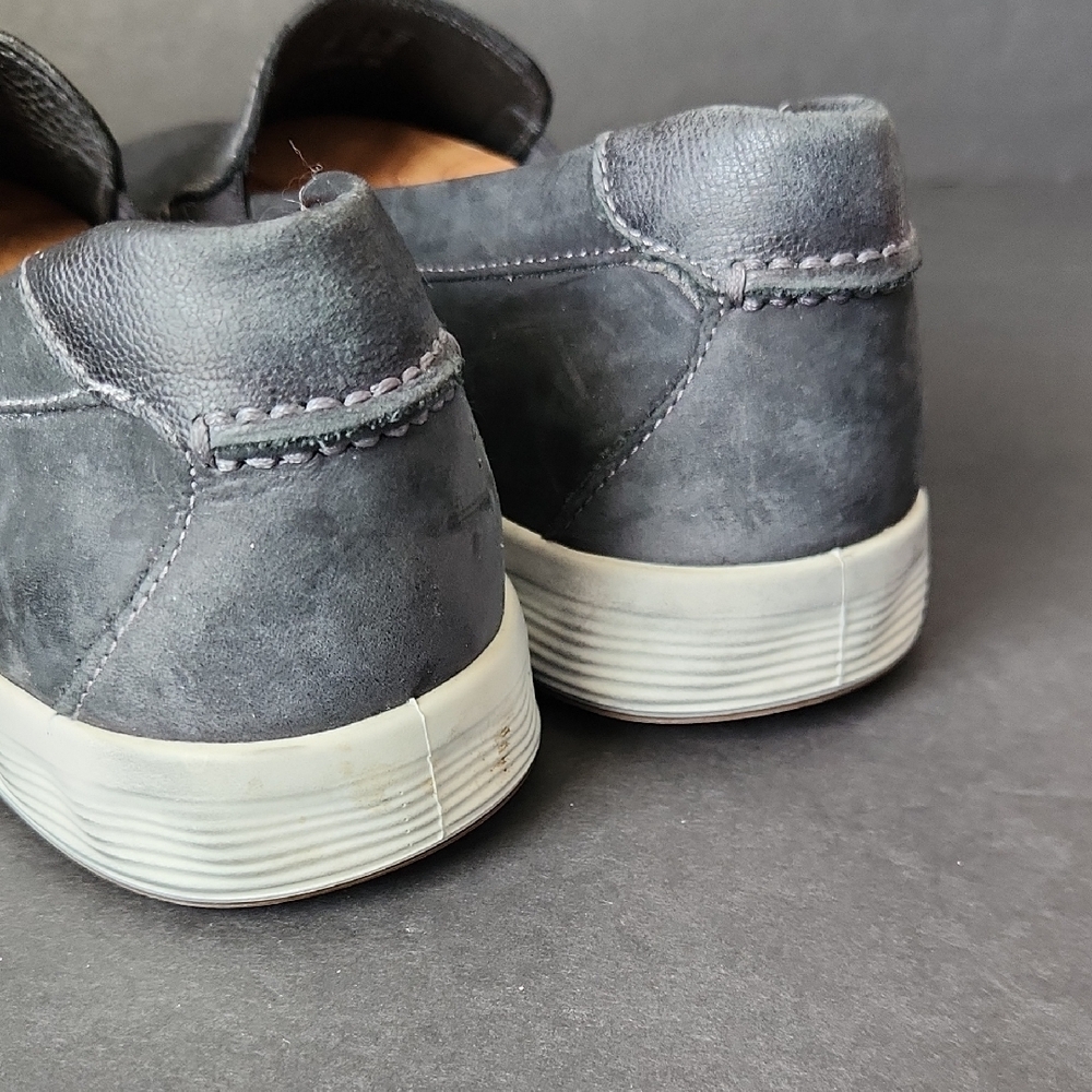 Ecco Loafers Black Mens Size 10-10.5 - Picture 4 of 7